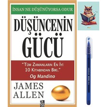 Dara Yayınları Düşüncenin Gücü - James Allen 9786056949586 Pensan Büro Mavi Tükenmez Kalem