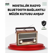 Shopwave Ahşap Görünümlü Masaüstü Bluetooth Cihaz