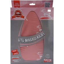 Özbience Yüksek Kaliteli Pembe Ütü Masası Bezi, Ev Için Şık ve Kullanışlı