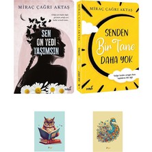 Dara Yayınları Miraç Çağrı Aktaş Kitapları - Sen On Yedi Yaşımsın - Senden Bir Tane Daha Yok (2 Not Defterli)