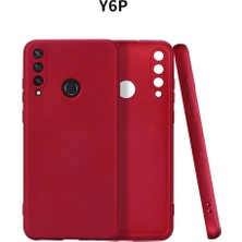 Eco Port Huawei Y6P Kılıf First Silikon - Bordo