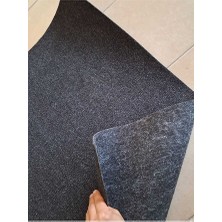 KADİRTARIM Rip Halıfleks 2 x 28 Metre Antrasit Ofis Fuar Halısı Rip Halı Ucuz Halıfilex