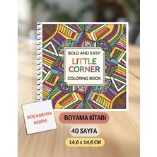 Boyama Kitabı, Köşeli Tatlı Ev Boyama KŞ00007