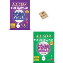 Newton Yayınları 6. Sınıf All Star Fen Bilimleri ve Sosyal Bilgiler Soru Bankası + Telefon Standı