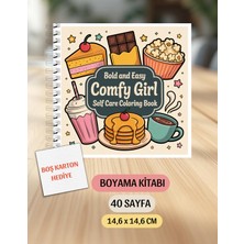 Boyama Kitabı, Köşeli Tatlı Ev, Coloring Book Boyama KŞ00020