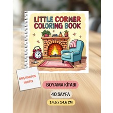Boyama Kitabı, Köşeli Tatlı Ev Boyama KŞ00015