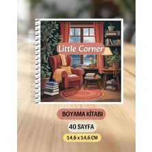 Boyama Kitabı, Köşeli Tatlı Ev Boyama KŞ00006