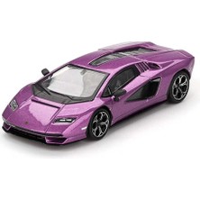 LTG Nova Gt 1/64 Lamborghini Countach Lpi 800-4 Viola 30TH - Blister