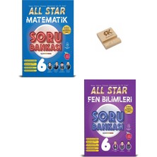 Newton Yayınları 6. Sınıf All Star Matematik ve Fen Bilimleri Soru Bankası + Telefon Standı