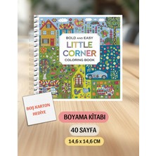 Boyama Kitabı, Köşeli Tatlı Ev Boyama KŞ00014