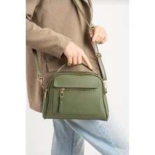 My Vintage Lüks Klasik Çok Bölmeli El ve Omuz Çantası