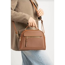 My Vintage Lüks Klasik Çok Bölmeli El ve Omuz Çantası