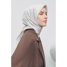 Lêvi D'or Armine İpek Eşarp 2025 Yaz - 9301-83 Krem Twill