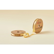 Biye Saten Katlı 049 Sarı 2 cm 25 Metre %100 Polyester