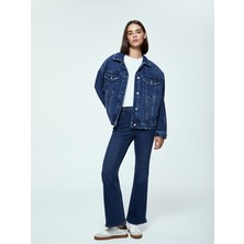 Lc Waikiki Yeni Sezon Mars Flare Kadın Jean Pantolon