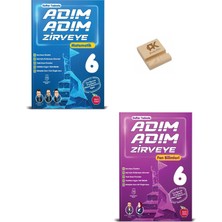 Newton Yayınları Newton 6. Sınıf Adım Adım Matematik ve Fen Etkinlikli Konu Anlatımlı Soru Bankası + Telefon Standı