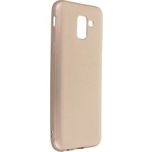 Eco Port Samsung Galaxy J6 Kılıf First Silikon - Gold