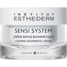 Institut Esthederm Sensi System Calming Biomimetic Cream-Rahatlatıcı, Erken Yaşlanmaya Karşı Bakım Yapan Yüz Kremi 50ML
