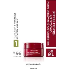 Yves Rocher Kırışıklık Görünümünü Azaltıcı, Sıkılaştırıcı ve Dolgunlaştırıcı Bitkisel Kolajen Gündüz Kremi 50ML