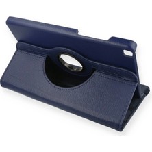 Eco Port Samsung Galaxy T290 Tab A 8 Kılıf 360 Tablet Deri Kılıf - Lacivert