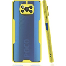 Eco Port Xiaomi Pocophone X3 Kılıf Platin Silikon - Sarı