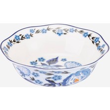 Cath Kidston Strawberry Garden Mavi Porselen Kase 14,5 cm