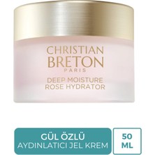 Christian Breton Hydration & Glow Gül Özü ve Aloe Vera Içeren Nemlendirici ve Aydınlatıcı Cilt Bakım Kremi 50 ml