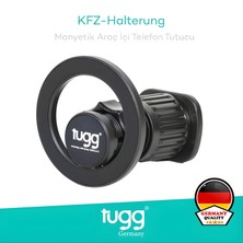 Tugg Germany Araç Telefon Tutucu CH328 – Güçlü Mıknatıslı, 360° Dönebilir Başlık, Hava Kanalı Montaj