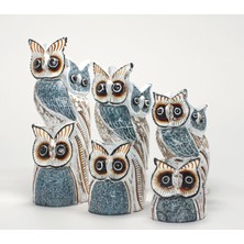 Epilons Ahşap 3'lü Baykuş Seti Model 6