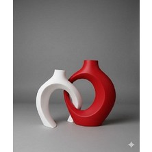 Derdenix Sarmaşık Sevgili Vazo Dekoratif Obje Mumluk