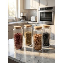 Selka Home - 4 Adet 1500 Ml. Kavanoz