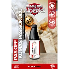 Cleanturk Pas Off Kumaş Pas Sökücü | Evde Güvenli ve Etkili Pas Lekesi Temizliği | Hassas Kumaşlar Için 1 kg
