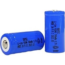 Skygo 3.7V Li-Ion 16340 - 700 Mah. 1c Şarjlı Pil