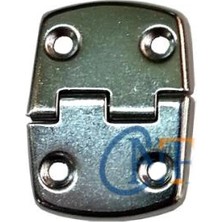 Skygo Bavul Menteşesi - 30X40MM, Nikel, 1 Adet