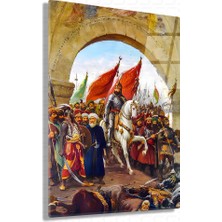 Sevgili Cam Fatih Sultan Mehmet – Istanbul’un Fethi Cam Tablo