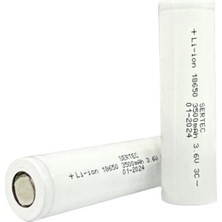 Skygo 18650 3.7V 3500 Mah 3c Li-Ion Şarjlı Pil