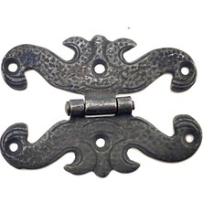 Skygo Antika Tarz Dekoratif Pirinç Kelebek Menteşe - 63X45 Mm, Oksit