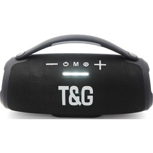 Skygo USB Sd Kart Girişli Fm Radyolu Bluetoothlu Ledli Müzik Kutusu Hoparlör TG418