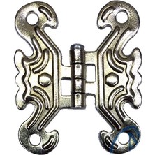 Skygo Dekoratif Sac Kelebek Menteşe - Küçük, Nikel, 100 Adet