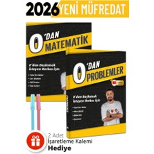 Rehber Matematik Yayınları  0'dan Matematik 0'dan Problemler + Hediyeli