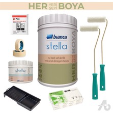 Altınmakas Bianca Stella Dolap & Mobilya Vernikli Boyama Seti 8 Parça