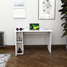 PROMODÜL Ergonomik Çalışma Masası | Kitaplıklı ve Kapaklı Depolama Alanlı | Modern Ofis & Ev Çalışma Masası