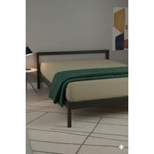 Favora %100 Pamuk Ranforce Premium Çift Kişilik Lastikli Çarşaf - Bej