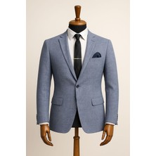 Classics Men Erkek Italyan Kesim Tek Düğmeli Blazer Ceket  Klasik ve Modern Şıklık