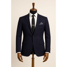 Classics Men Erkek Italyan Kesim Tek Düğmeli Blazer Ceket  Klasik ve Modern Şıklık
