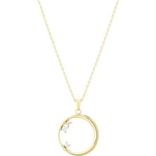 Assos Pırlanta Tasarım Altın Kolye - 14K