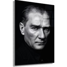 Sevgili Cam Başkomutanın Hatırası - Mustafa Kemal Atatürk Cam Tablo