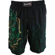 Dragondo M05 Serpent Strike MMA Antrenman Şortu Esnek Kumaşlı Siyah Renk L Beden