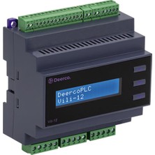 Deerco Programlanabilir Akıllı Kontrolcü (Plc) 24VDC Cpu 12 Tr(Npn)