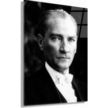 Sevgili Cam Sulh – Mustafa Kemal Atatürk – Ata Sözü Cam Tablo